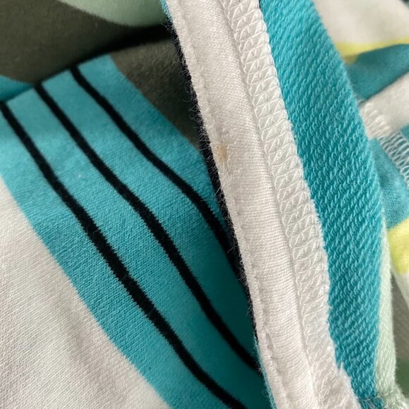 T By Talbots Dress Sleeveless Striped Cotton Blend NWT‎ Women's XLP Flawed - Picture 8 of 12